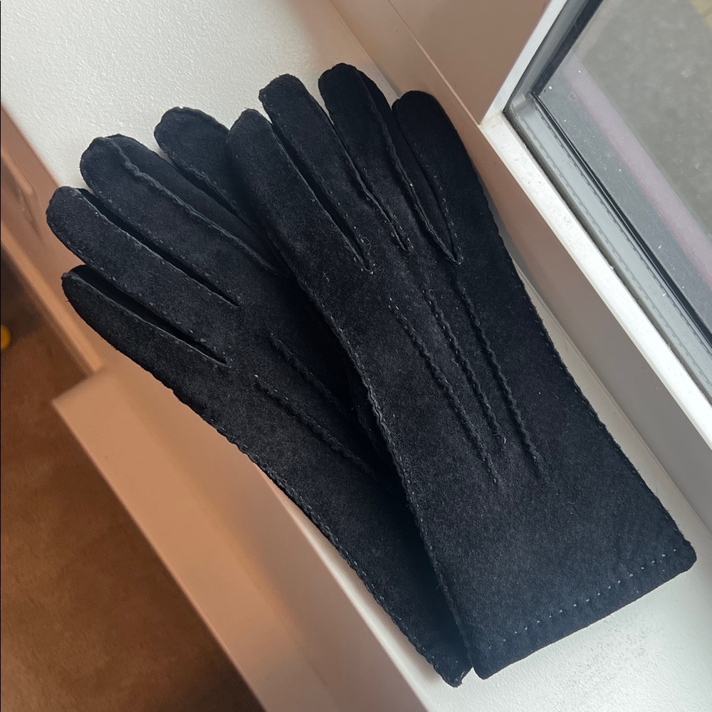 Vintage Women's Leather Handstitched Gloves